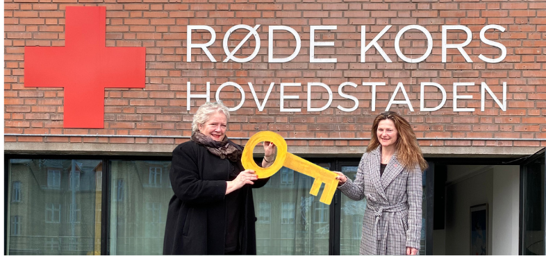 Vagtskifte i Røde Kors Hovedstaden